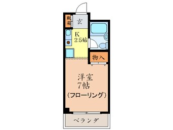 間取図 メゾン鼓ヶ滝