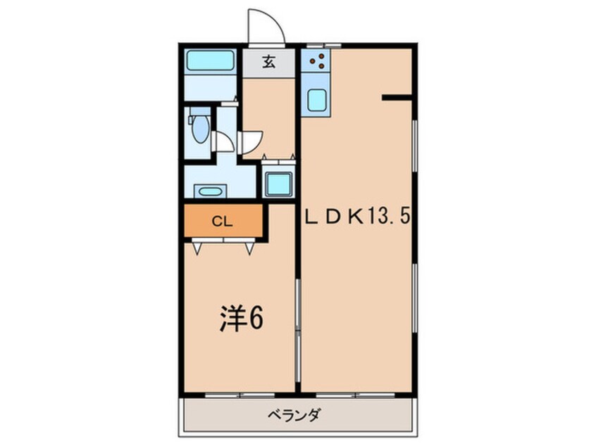 間取図 甲南クレセントハイツ