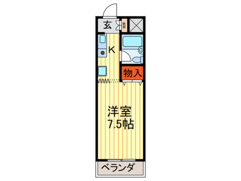 間取図 アークハイツ