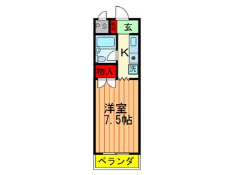 間取図 アークハイツ