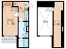Valenti小阪 1Kの間取り