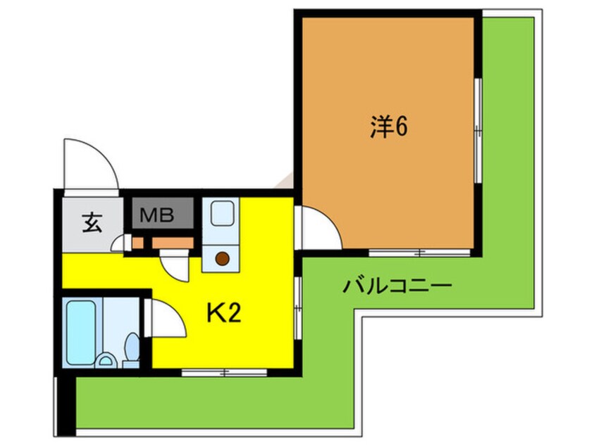 間取図 村雨ハイツ