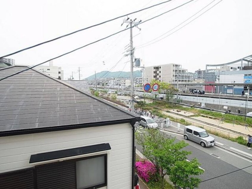 室内からの展望 村雨ハイツ