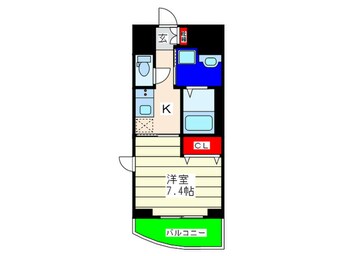 間取図 エイペックス四天王寺Ⅱ（1102）