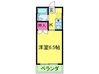 間取図 クイーンズマンション元町