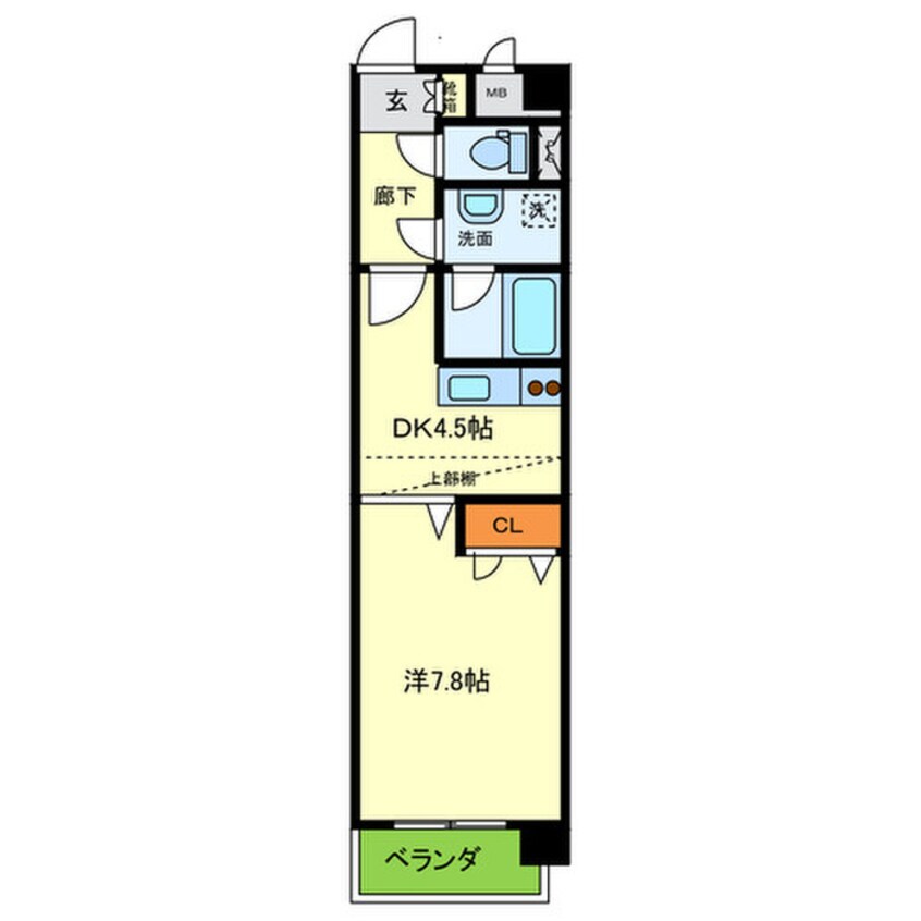 間取図 Ｋｕｒｉｓｅ諏訪