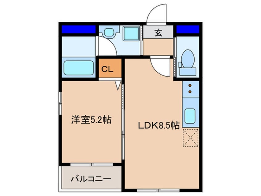 間取図 メゾン・オリビエ