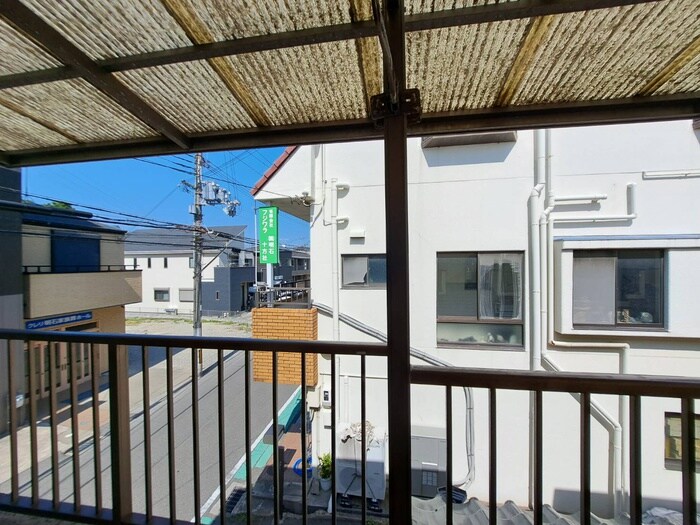 室内からの展望 コーポ美和