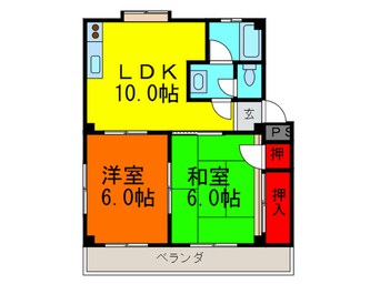 間取図 ハピネス・ホリ