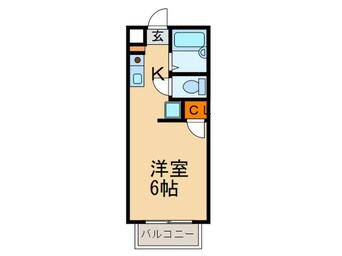 間取図 ラポ－ル