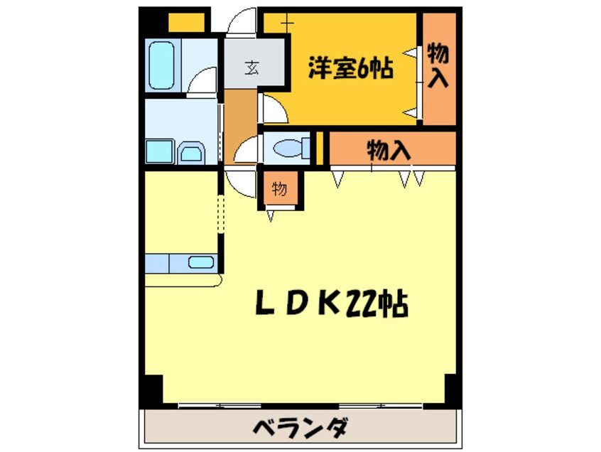 間取図 サンクレスト岸和田