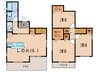西宮市田代町戸建 3LDKの間取り