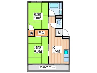 間取図 第１パークサイドハイツ