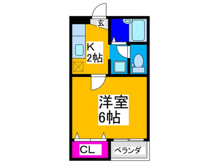 間取図 ルナ・深井