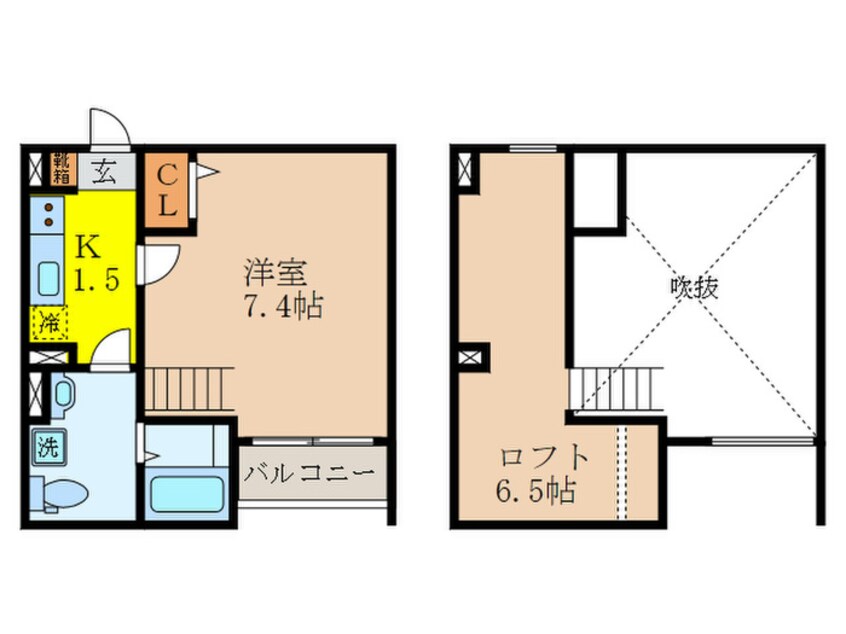 間取図 ソフィアテラス