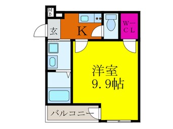 間取図 フジパレス千里丘駅西