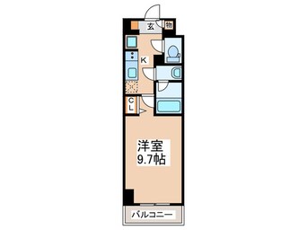 間取図 アリビオ大阪港