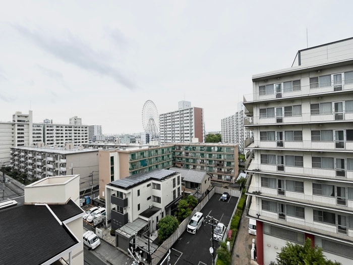 室内からの展望 アリビオ大阪港