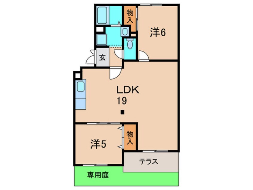間取図 グランド　ハイツ