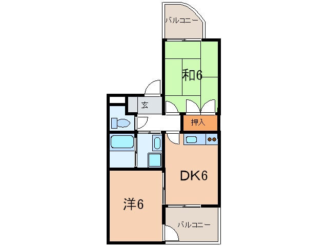 間取り図 MIZUKI武庫之荘