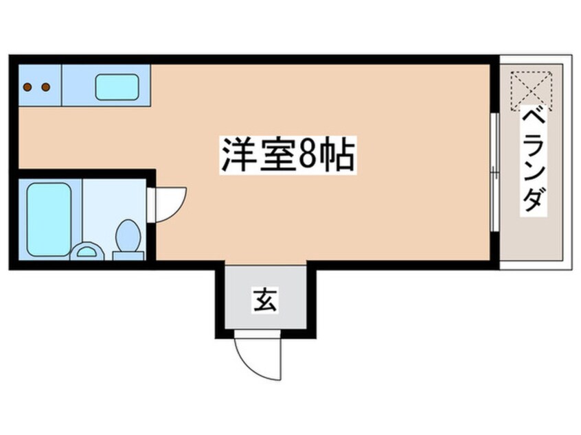 間取図 西岡ハイツ