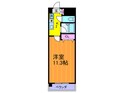 メゾンジュネスの間取図