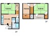 畑ハイツ 3DKの間取り