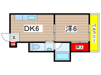 間取図 ルワージュ立花