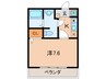 ジョリエ－メゾン 1Kの間取り