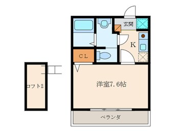 間取図 ジョリエ－メゾン