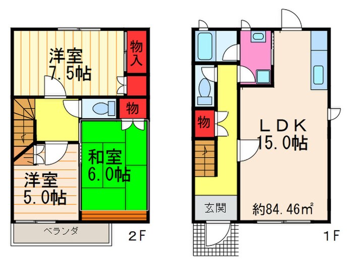 間取り図 デイジーヒル