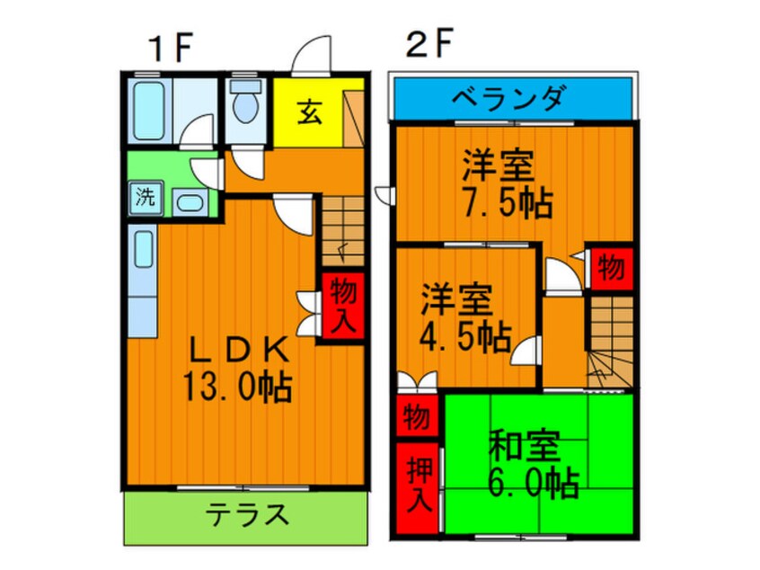 間取図 デイジーヒル