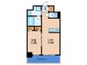 S-RESIDENCE福島diverse 1LDKの間取り
