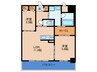 S-RESIDENCE福島diverse 2LDKの間取り