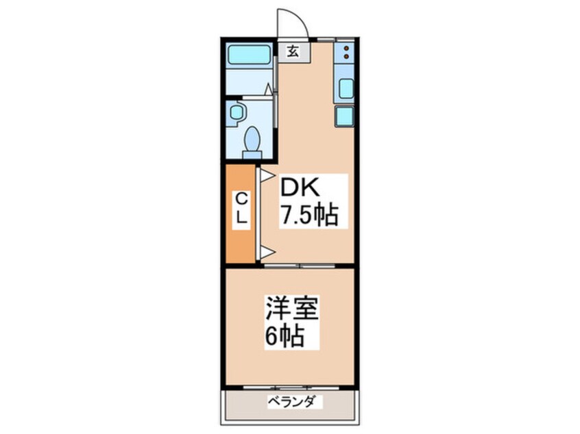 間取図 アトモス永和