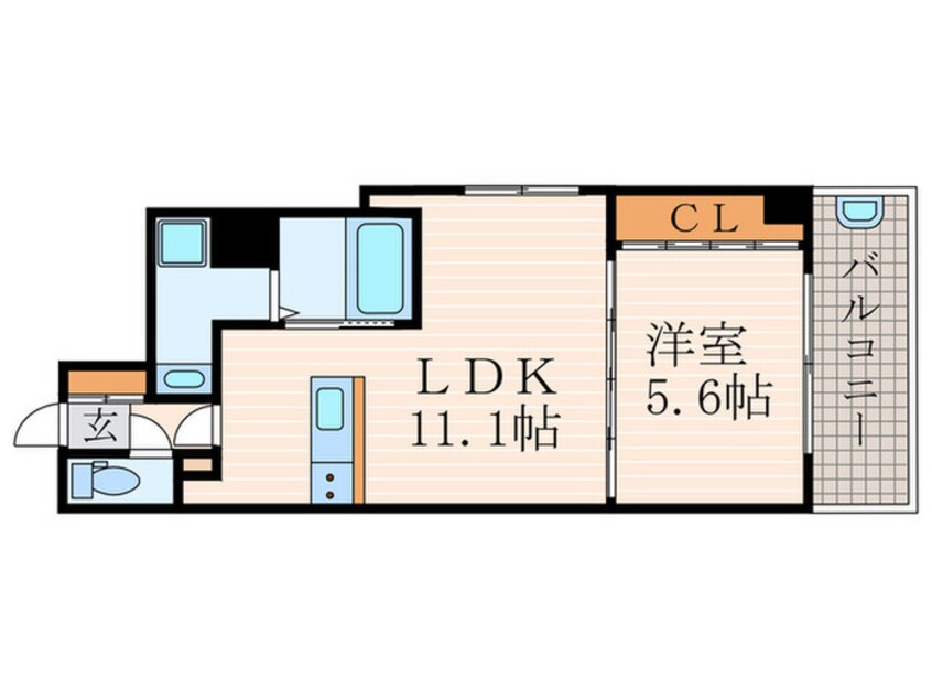 間取図 シルエラ御所南