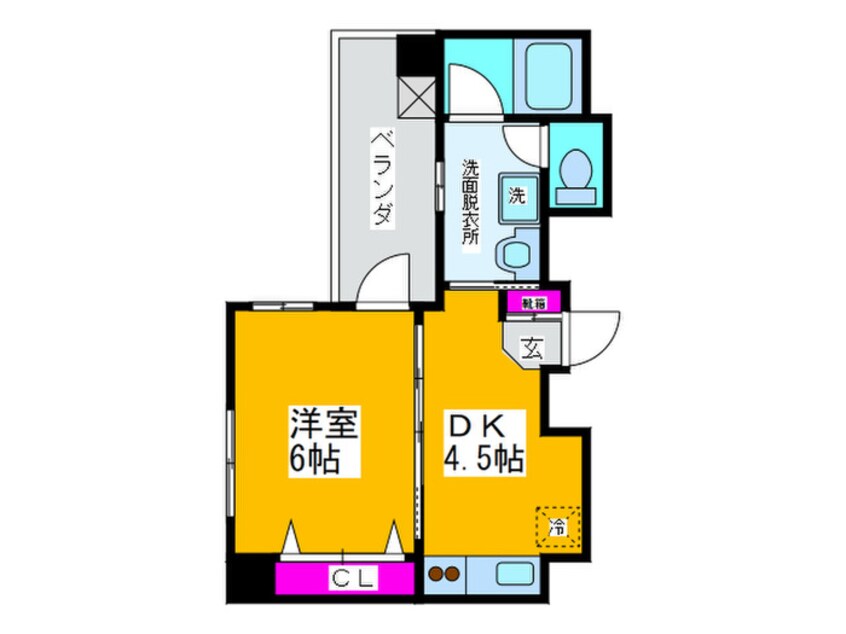 間取図 プログレス櫛屋町