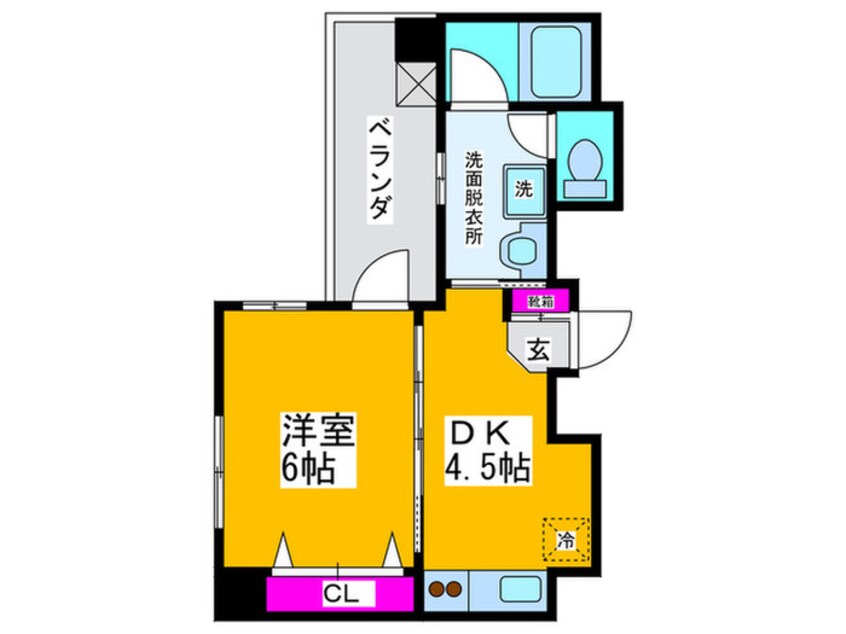 間取図 プログレス櫛屋町