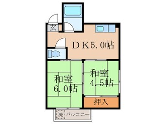 間取図 マルサクマンション