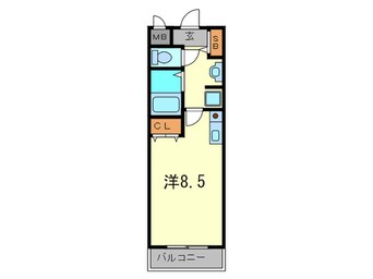 間取図 ハピネス大屋町