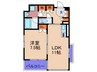 Ｋ・Ｈ・Ｅ 1LDKの間取り