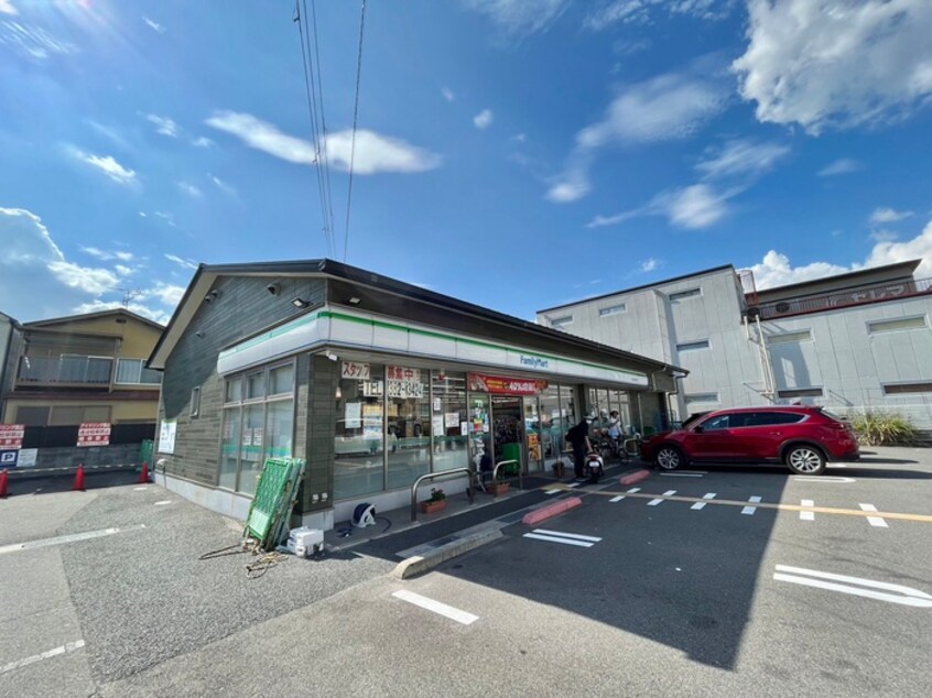 ファミリーマート西京御陵溝浦店(コンビニ)まで400m レシベ保原