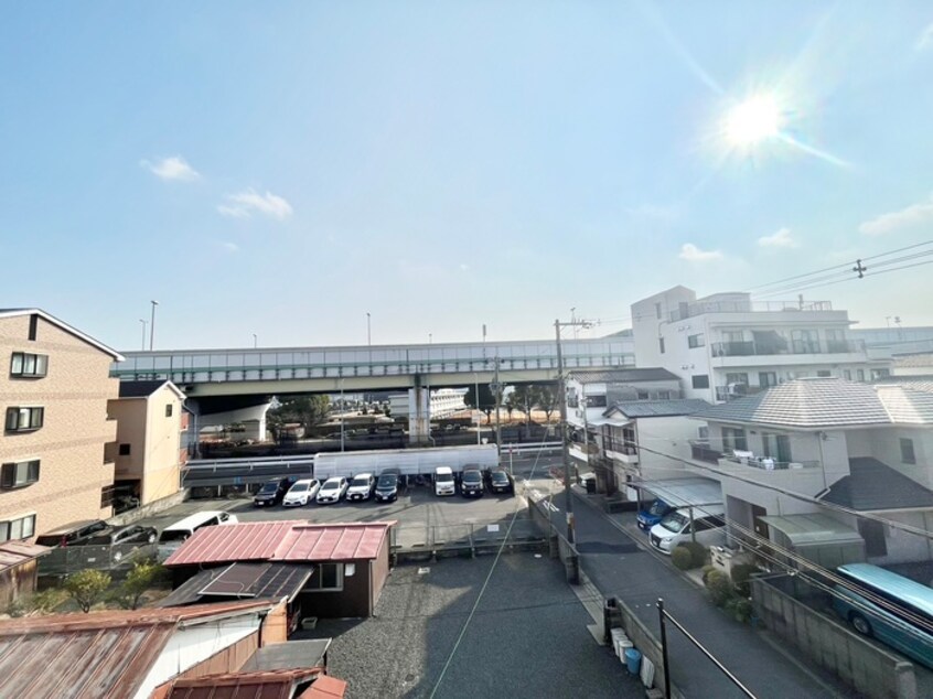 室内からの展望 明日香ビル