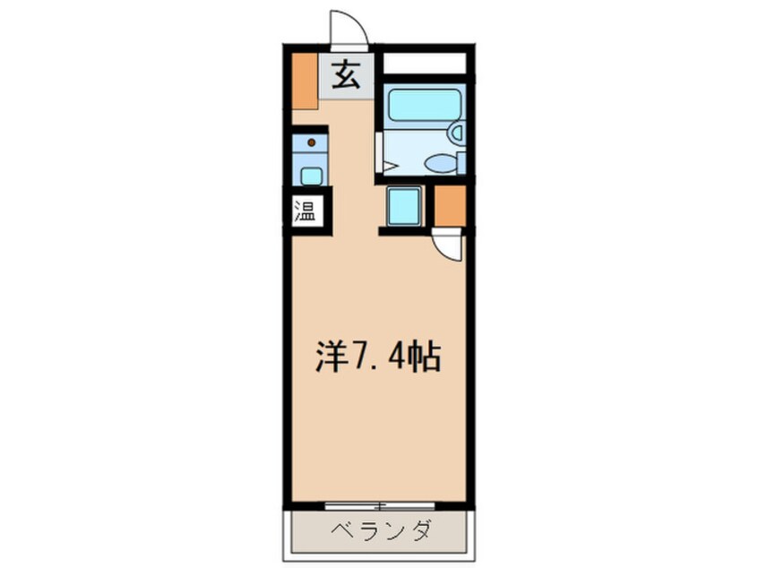 間取図 荻野マンション