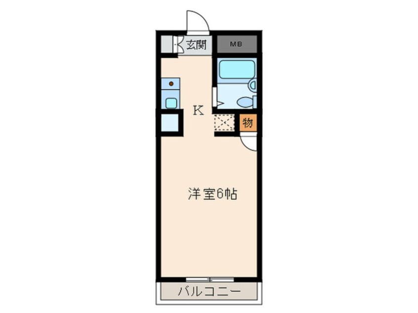 間取図 荻野マンション