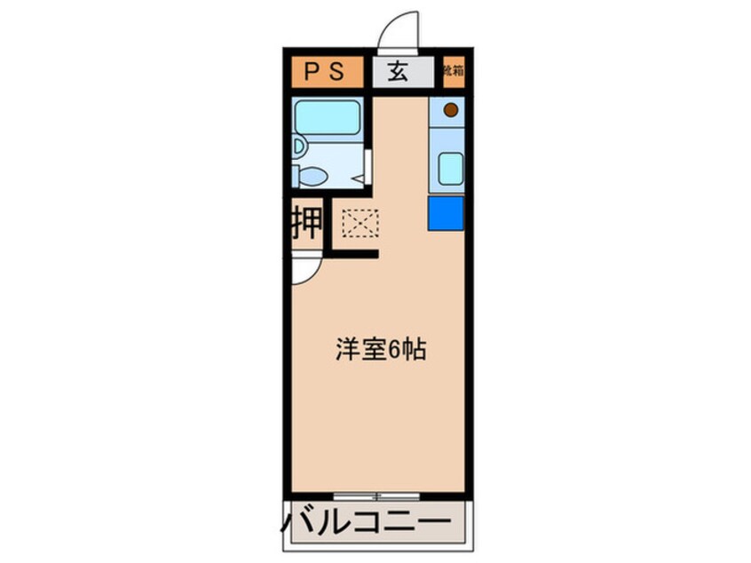 間取図 荻野マンション