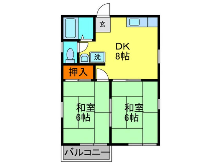 間取図 アメニティ多田