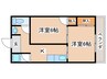プレアール鶴見緑地 2Kの間取り