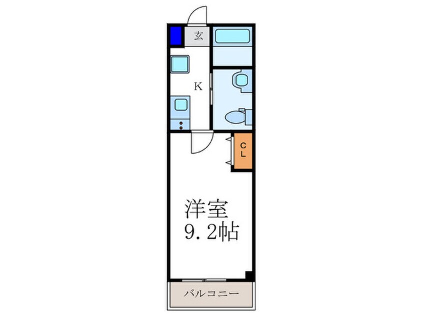 間取図 フラッティK＆S