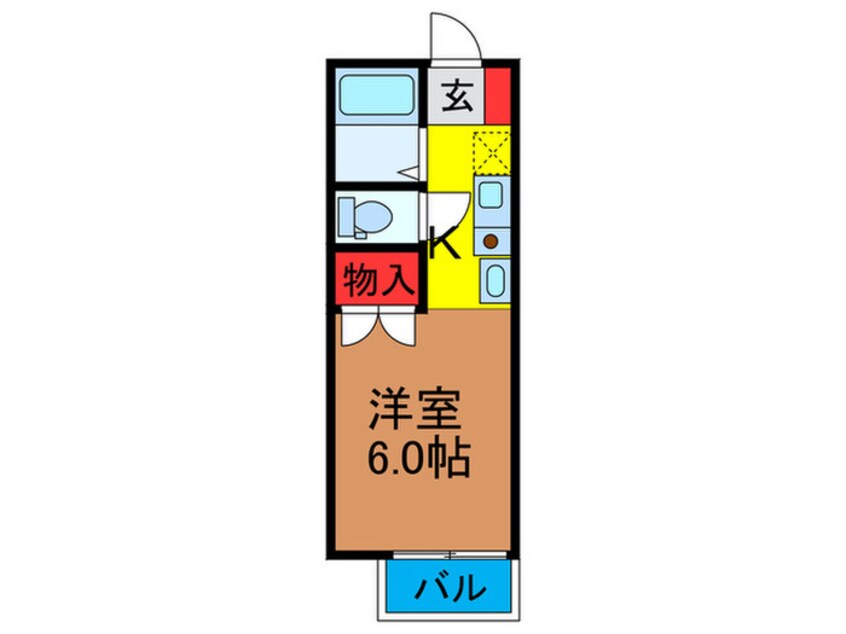 間取図 ヴァン　メゾン